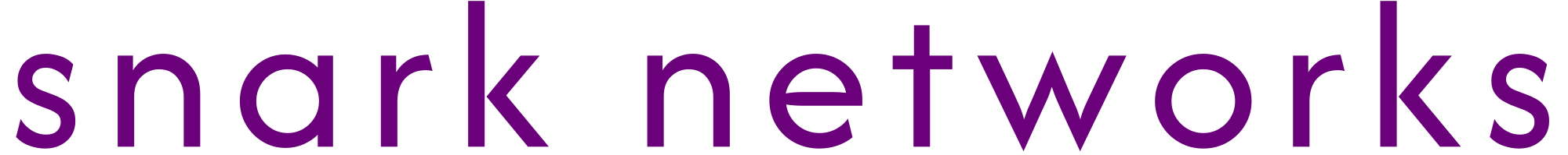 Snark Networks